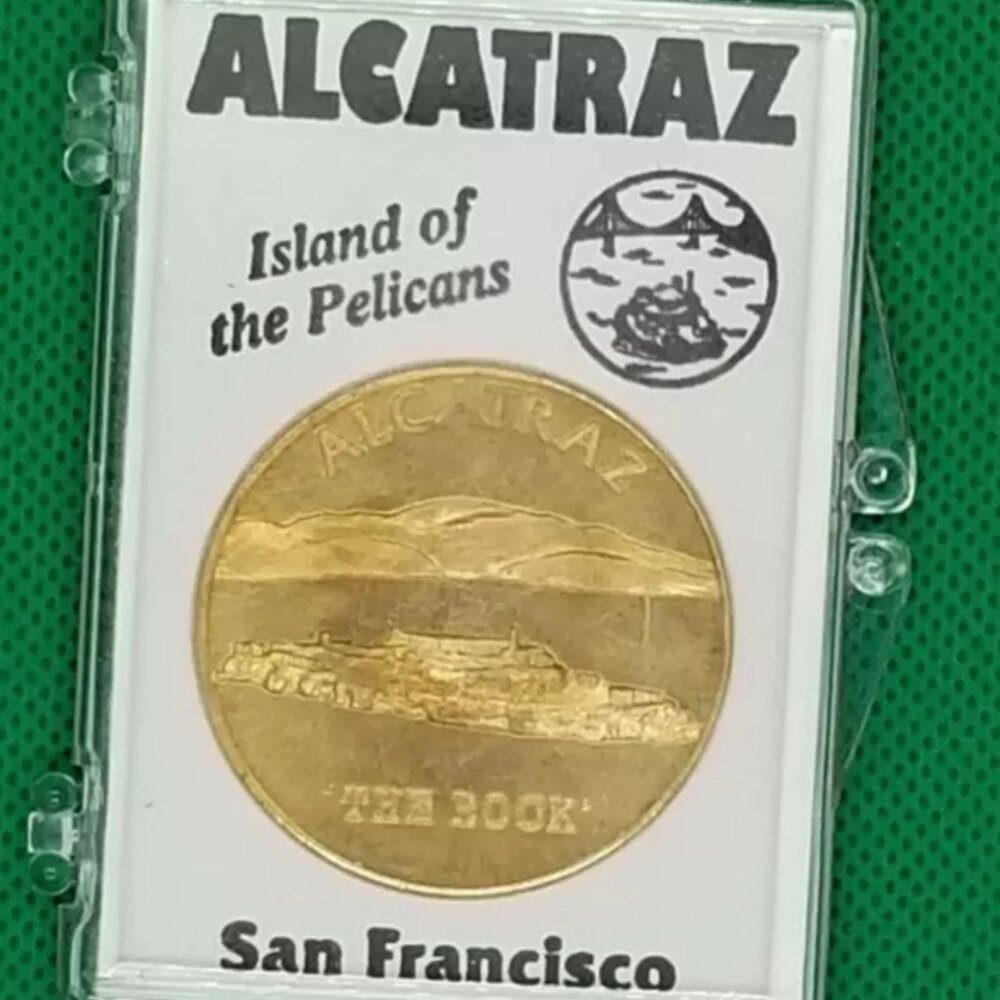 Alcatraz Island of Pelicans The Rock San Francisco Commemorative Coin